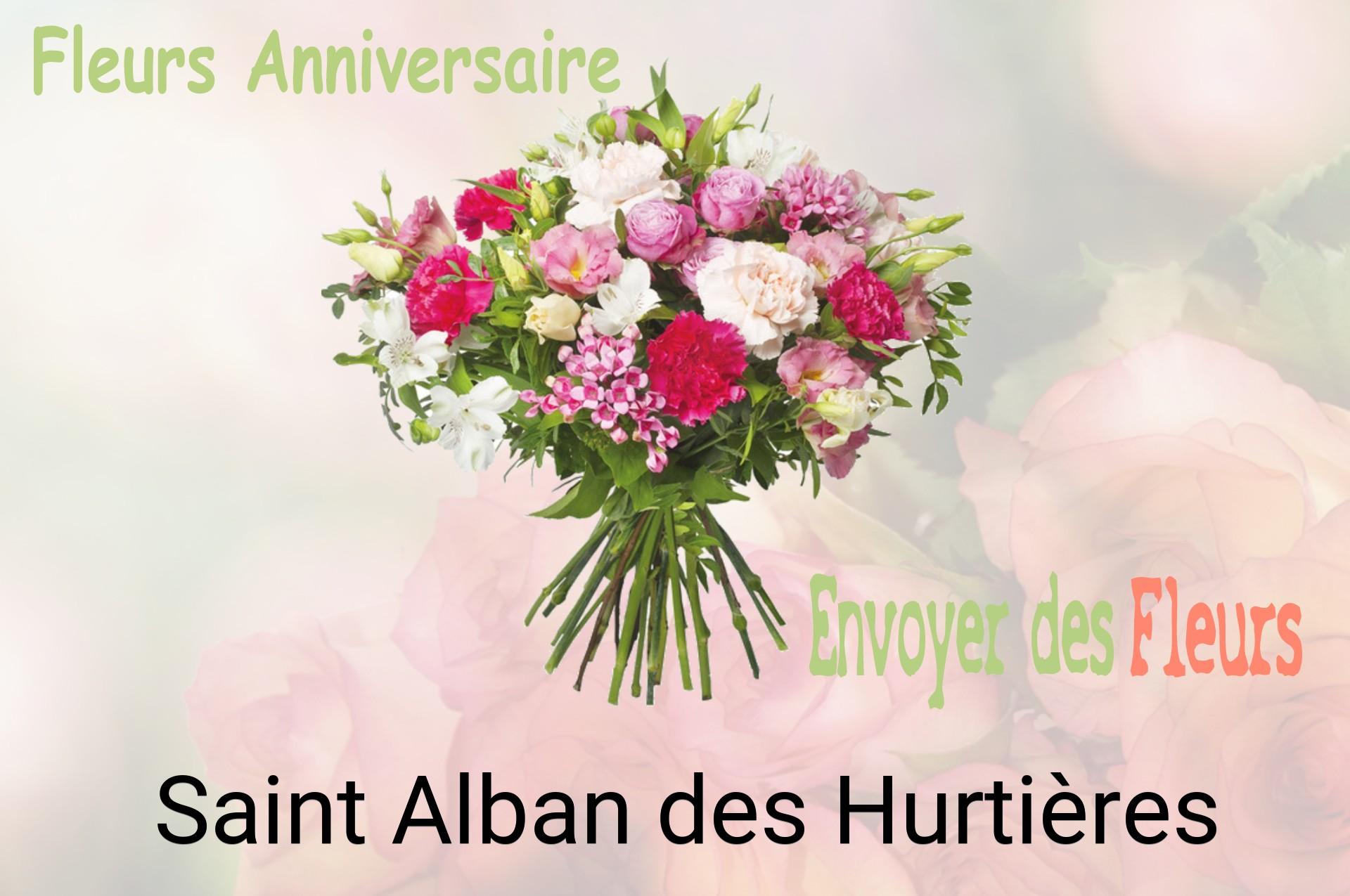 Bouquet de fleurs d’anniversaire livré à Saint-Alban-des-Hurtières
